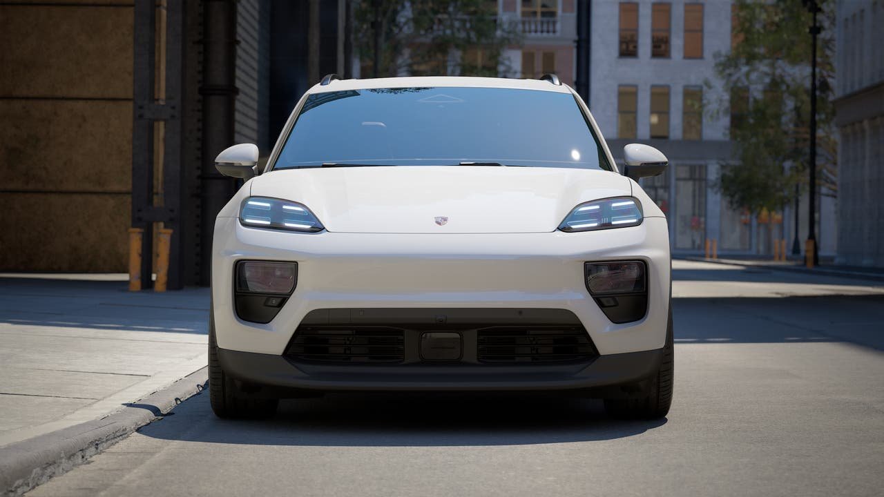 New 2027 White Porsche 4 Electric image 8