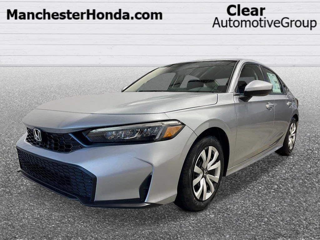 New 2026 Solar Silver Metallic Honda LX image 1