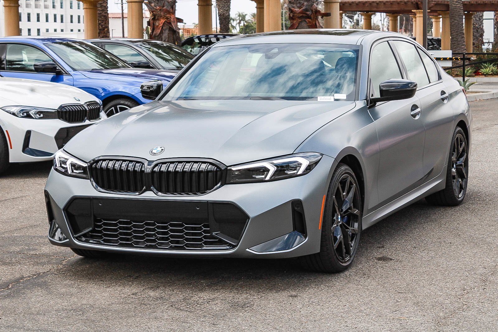 New 2026 Frozen Pure Grey Metallic BMW 330i NA image 3