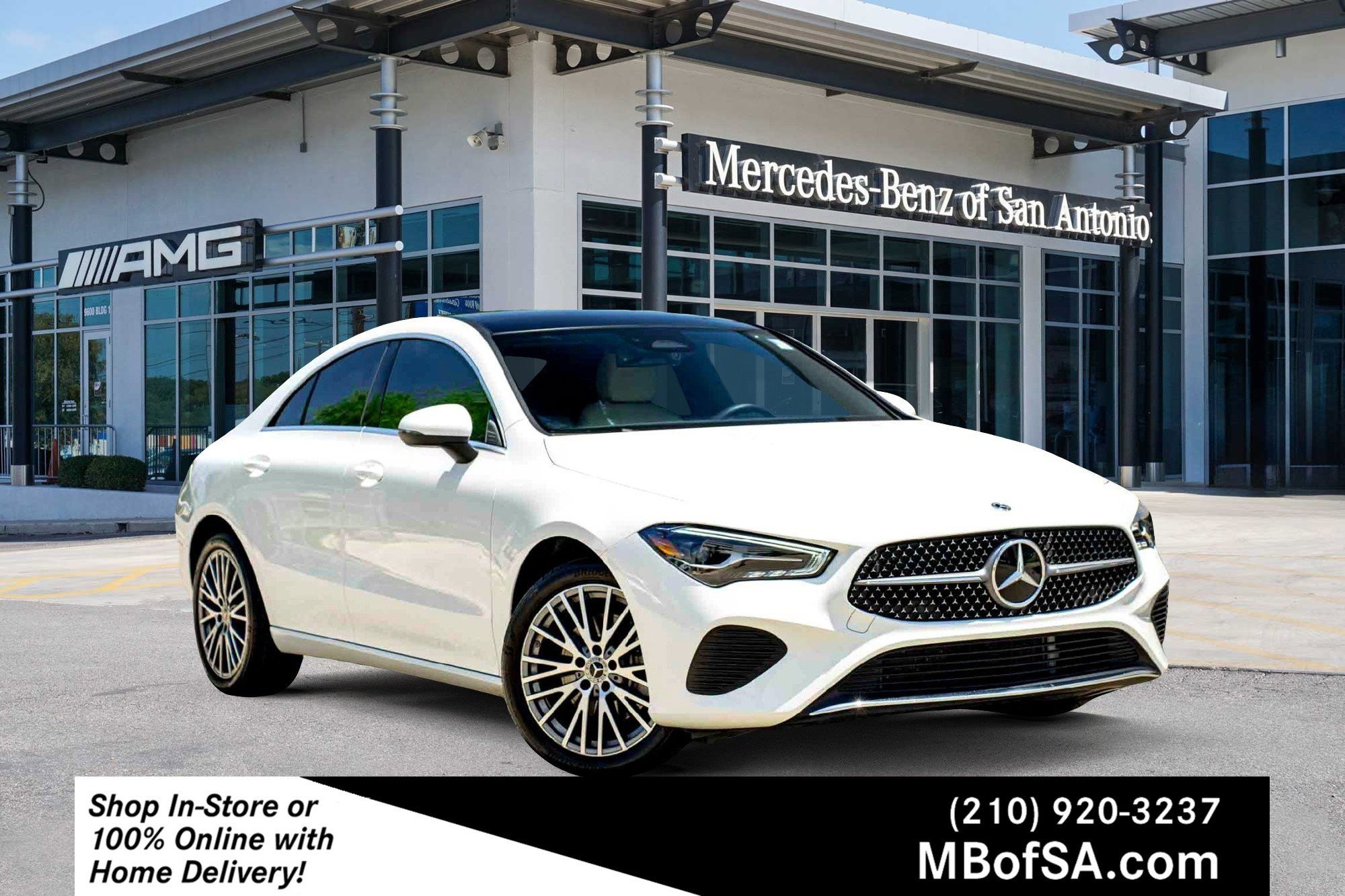 Used 2025 Polar White Mercedes-Benz CLA 250 image 1