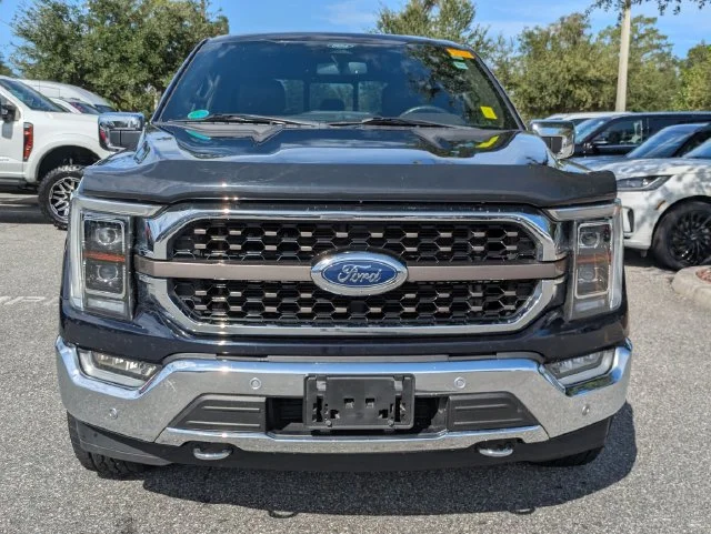 Certified Used 2022 Blue Metallic Ford King Ranch image 8