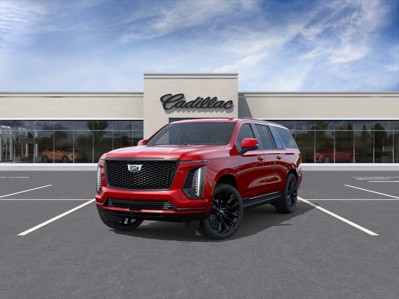 New 2026 Radiant Red Tintcoat Cadillac Platinum Sport image 8