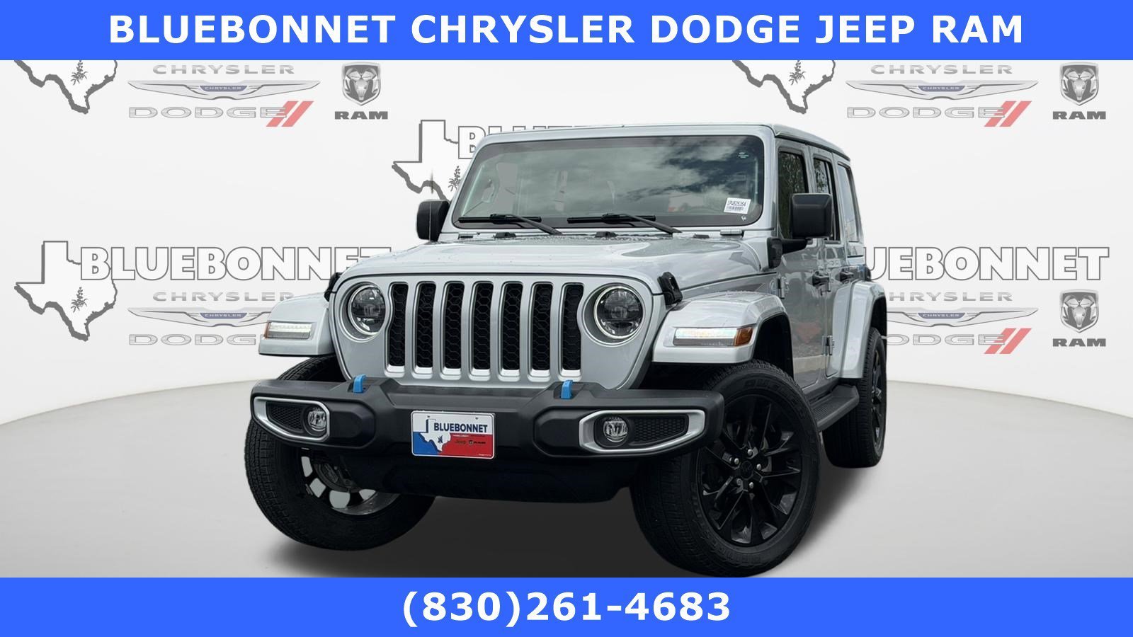 Certified Used 2023 Silver Zynith Clearcoat Jeep Sahara image 1