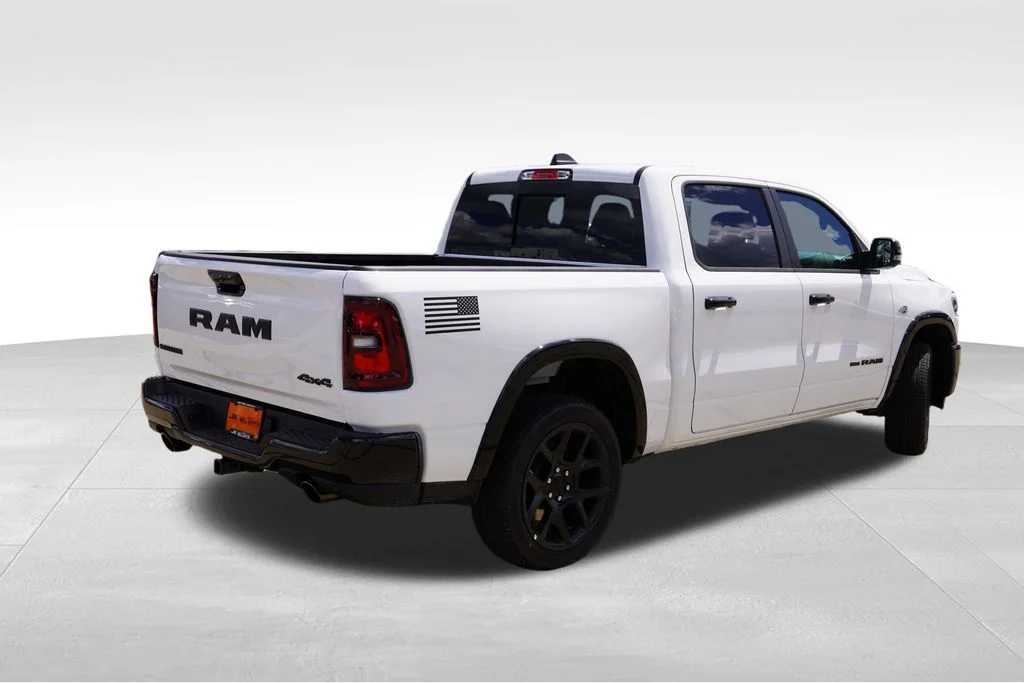 New 2026 Bright White Clearcoat Ram Laramie image 3