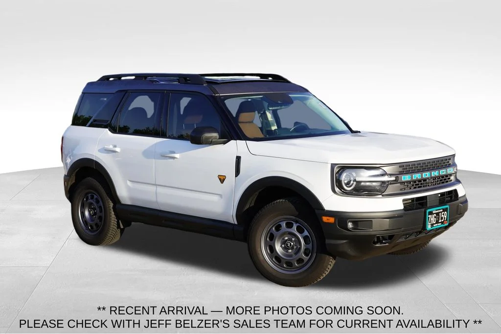 Used 2021 Oxford White Ford Badlands image 1