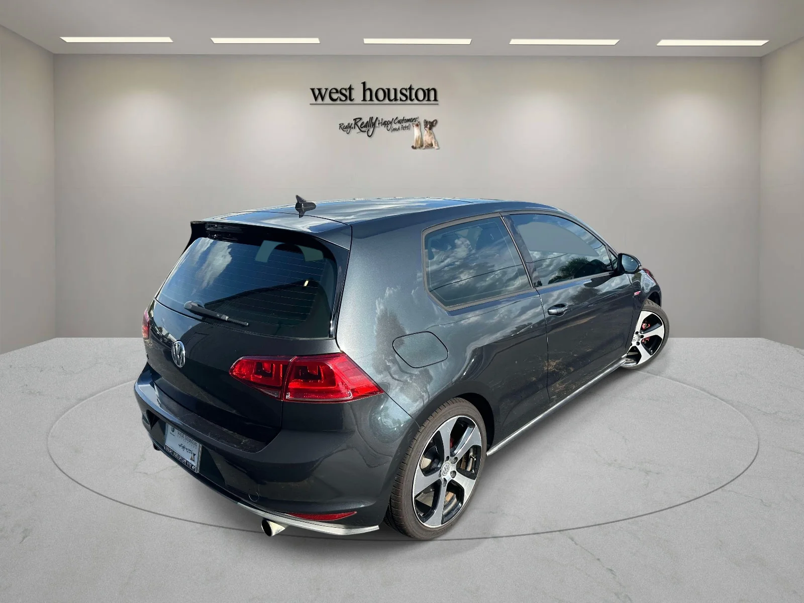 Used 2015 Carbon Steel Gray Metallic Volkswagen 2dr HB DSG S image 7