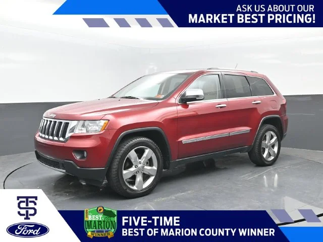Used 2012 Deep Cherry Red Crystal Pearlcoat Jeep Limited image 1
