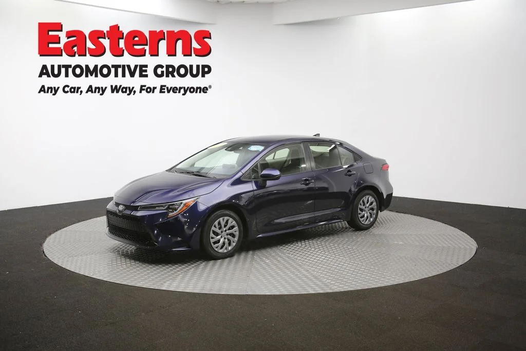 Used 2021 Blue Toyota LE image 54