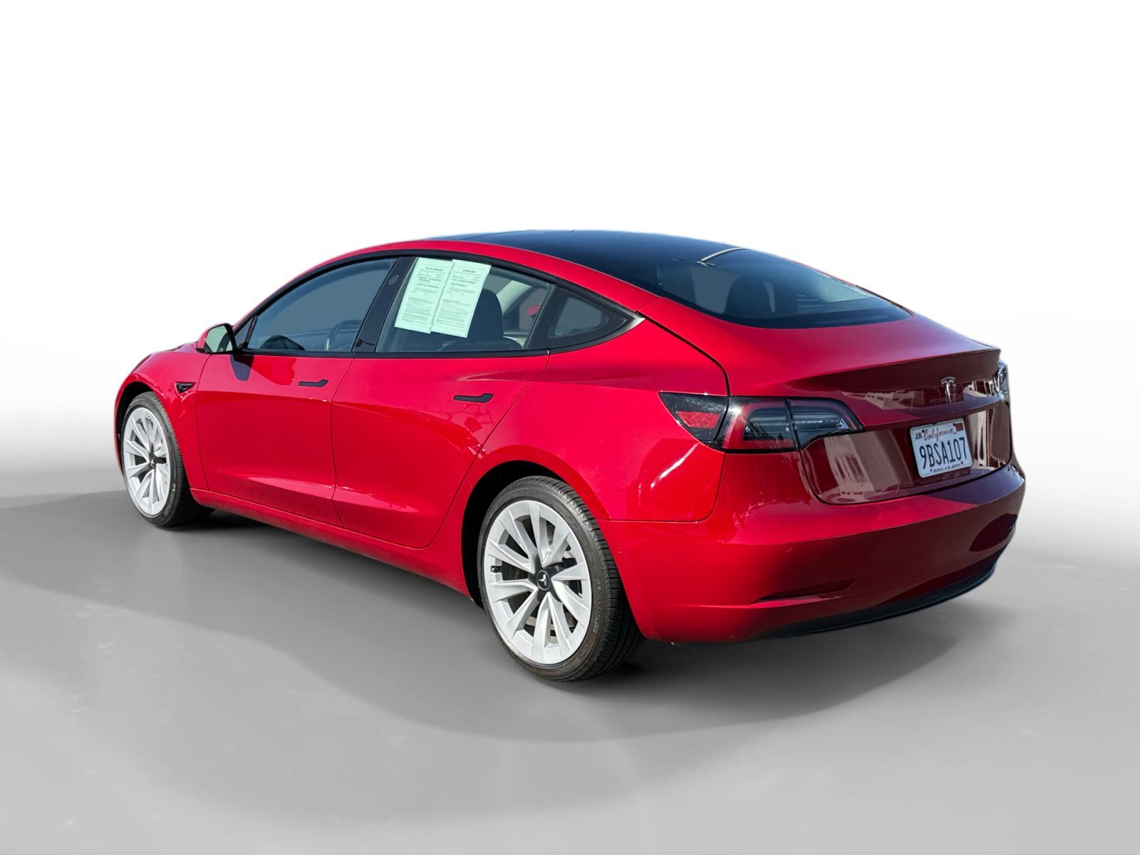 Used 2022 Red Multi Coat Tesla Long Range image 3