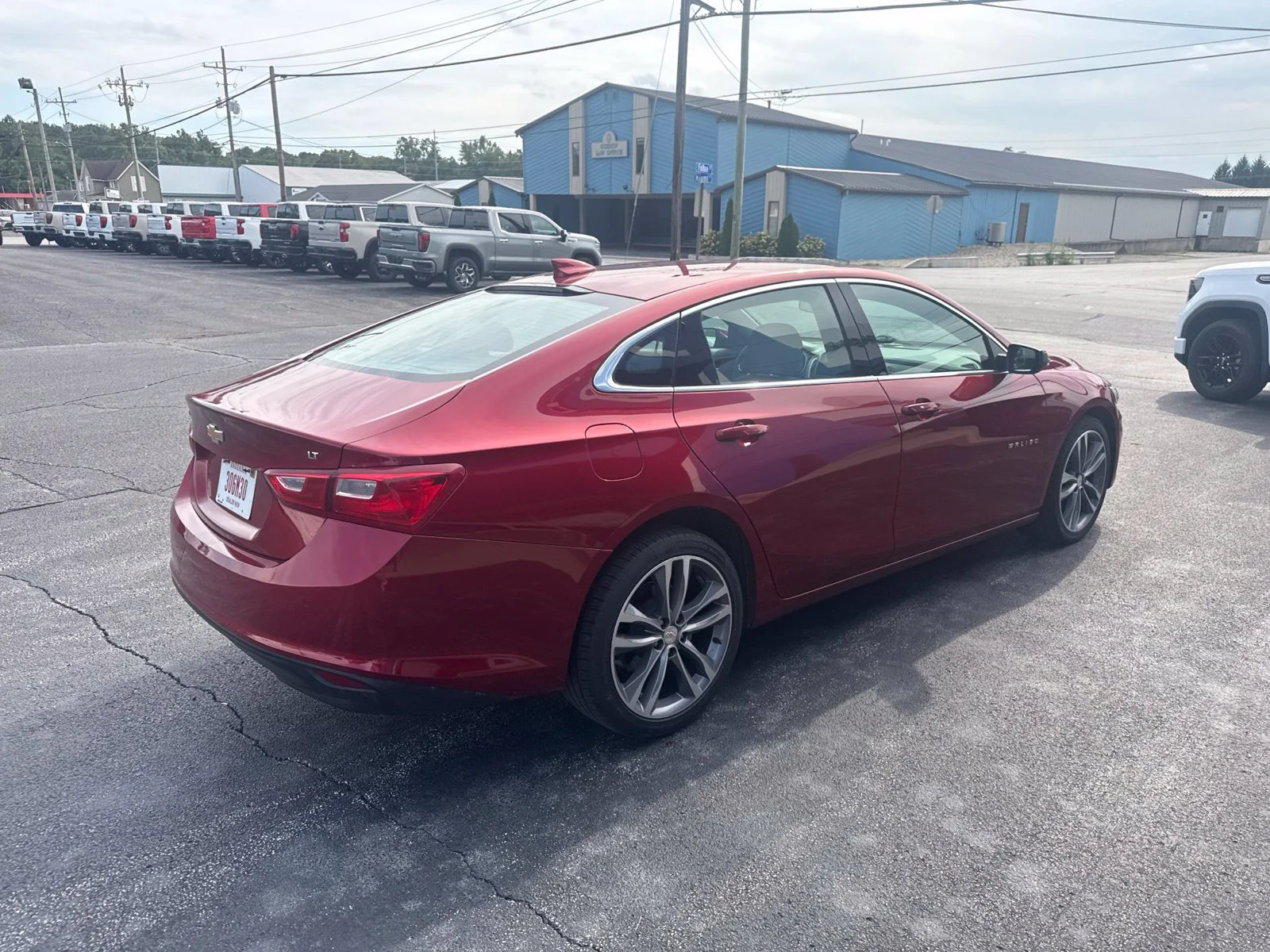 Used 2025 Radiant Red Tintcoat Chevrolet 1LT image 8