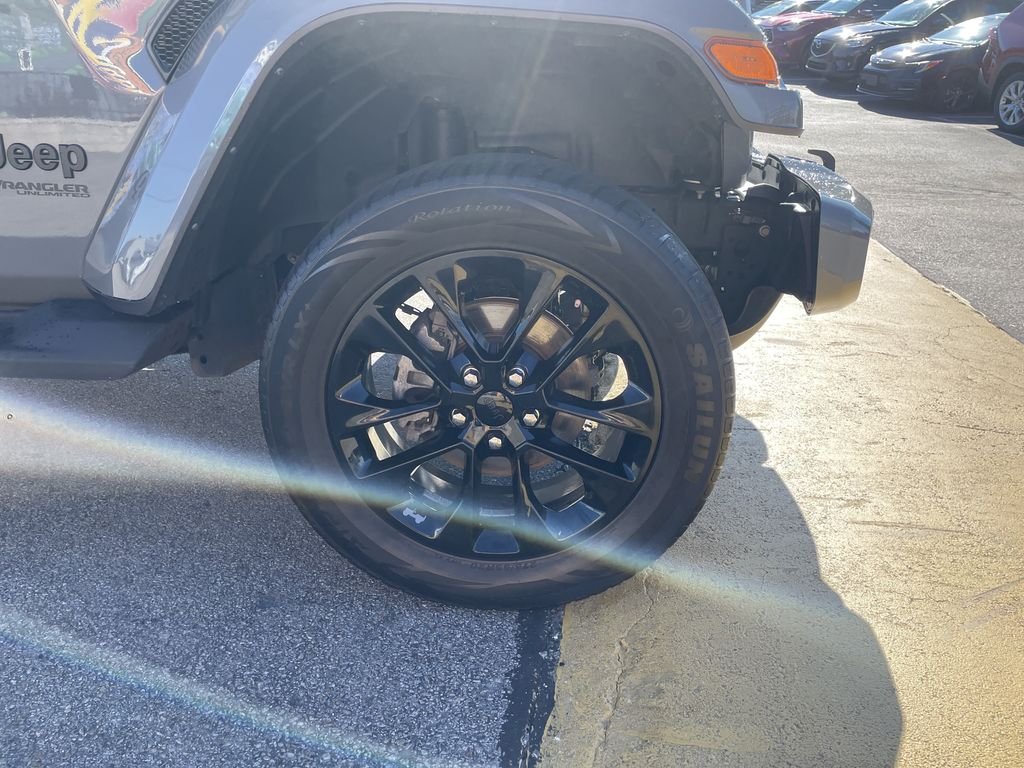 Certified Used 2022 Gray Jeep Unlimited Sahara High Altitude image 11