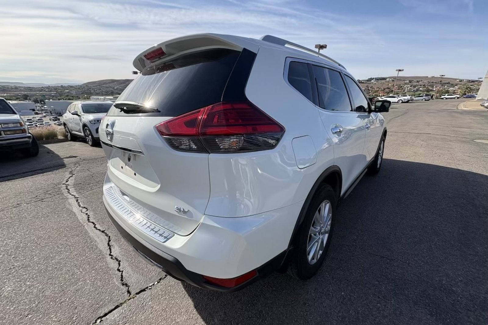 Used 2017 Pearl White Nissan SV image 6