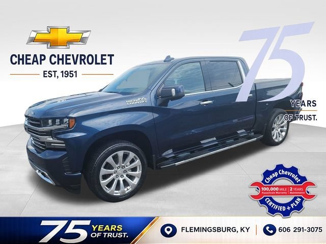 Used 2020 NORTHSKY BLUE METALLIC Chevrolet High Country image 1