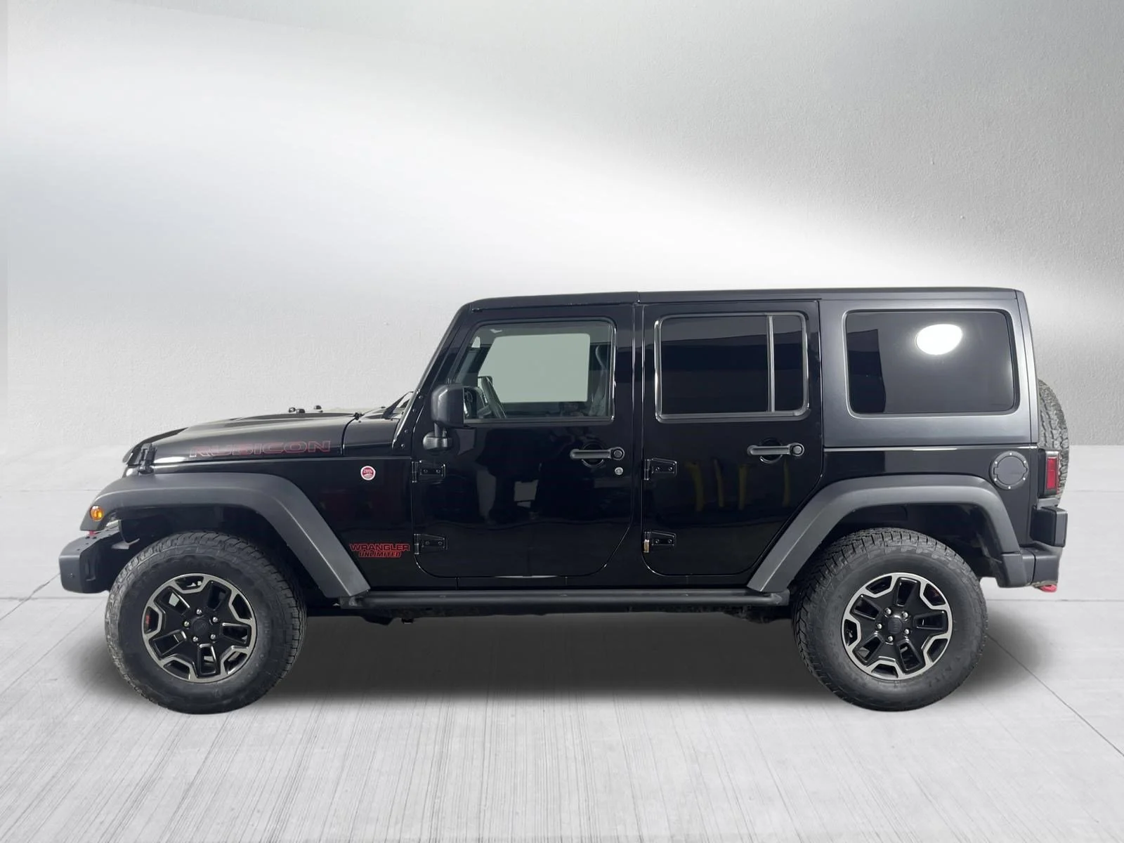 Used 2017 Black Clearcoat Jeep Rubicon Hard Rock image 4