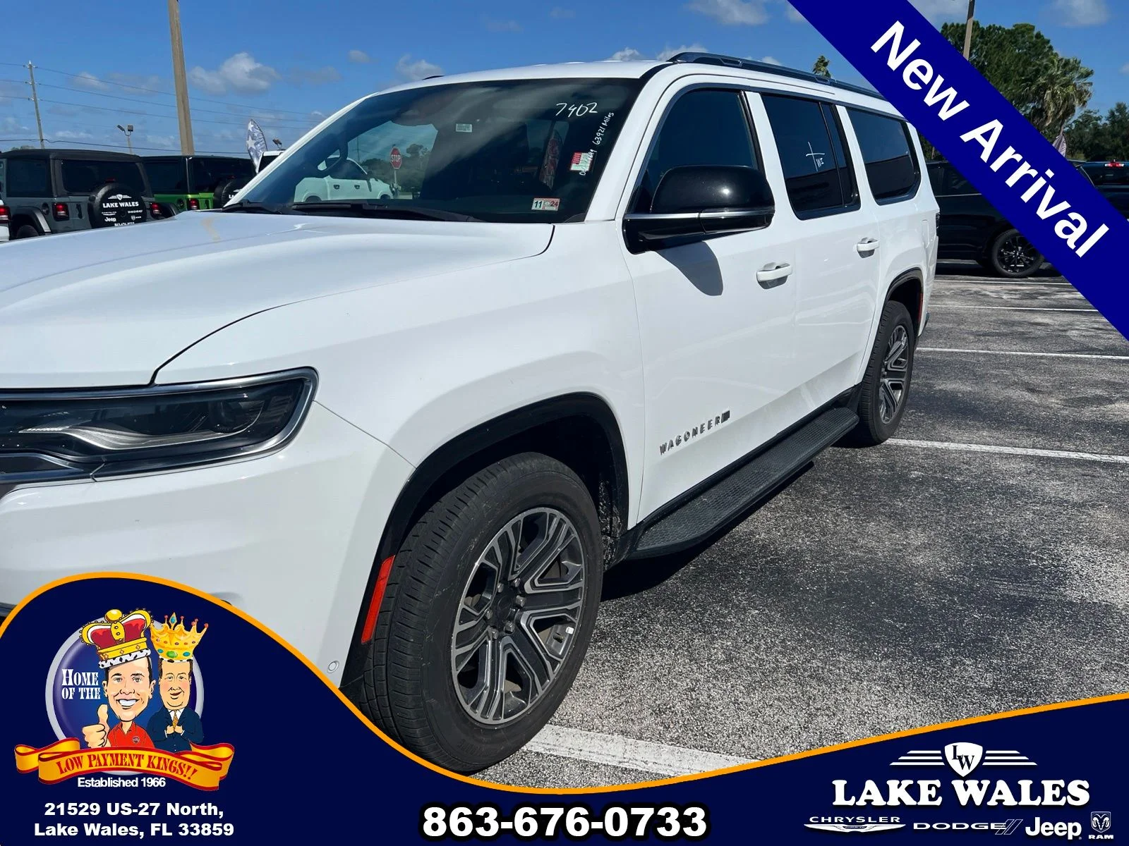 Certified Used 2024 White Jeep Series II image 4