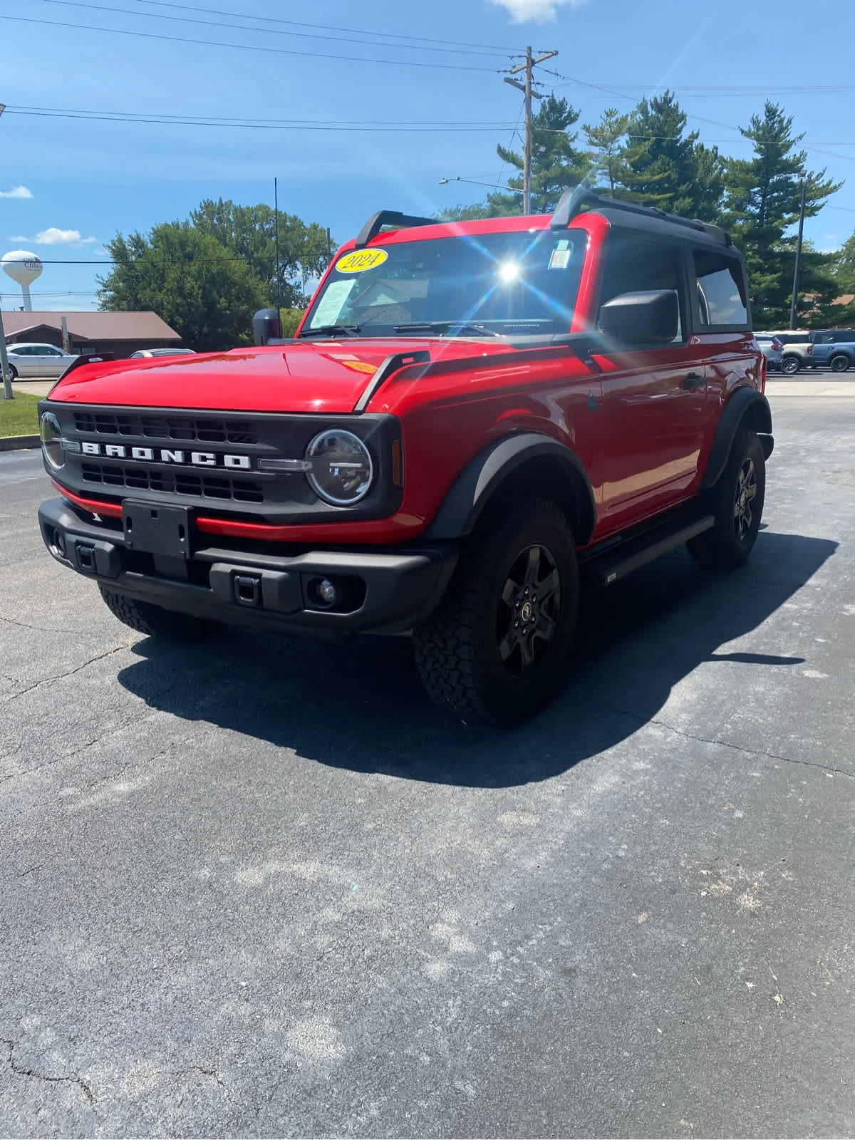 Used 2024 Race Red Ford Black Diamond image 6