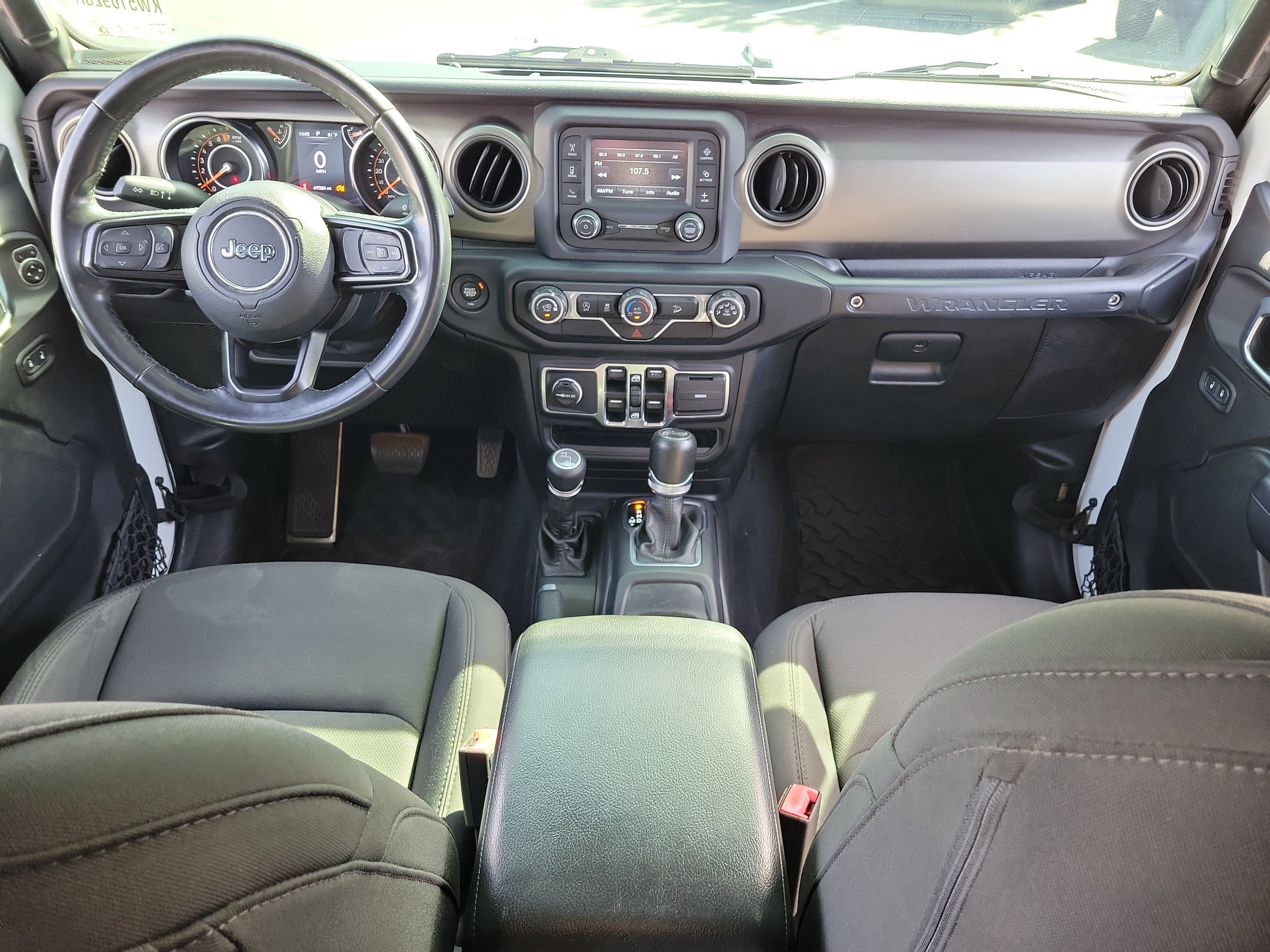 Used 2019 Bright White Clearcoat Jeep Unlimited Sport S image 15