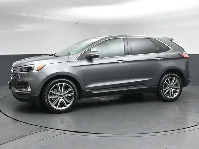 Certified Used 2024 Carbonized Gray Metallic Ford Titanium image 4