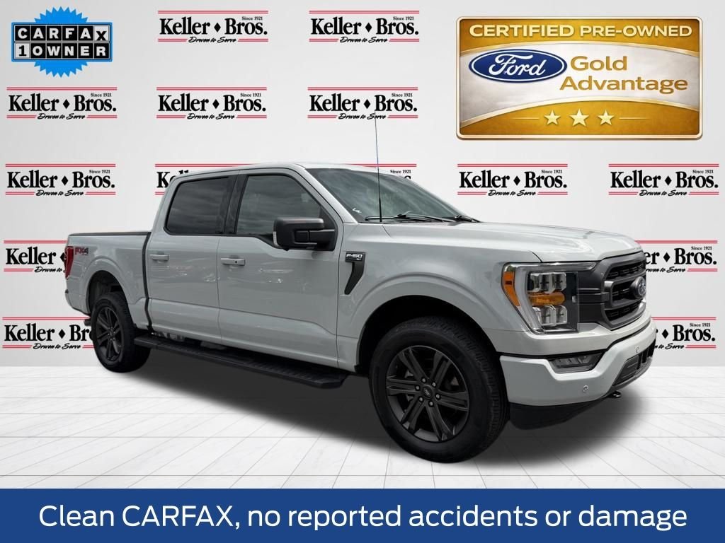 Certified Used 2023 Gray Ford XLT image 1