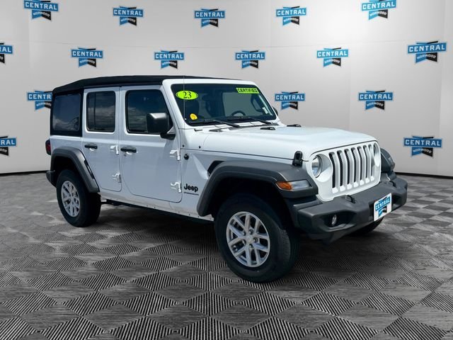 Certified Used 2023 White Jeep Sport S image 8