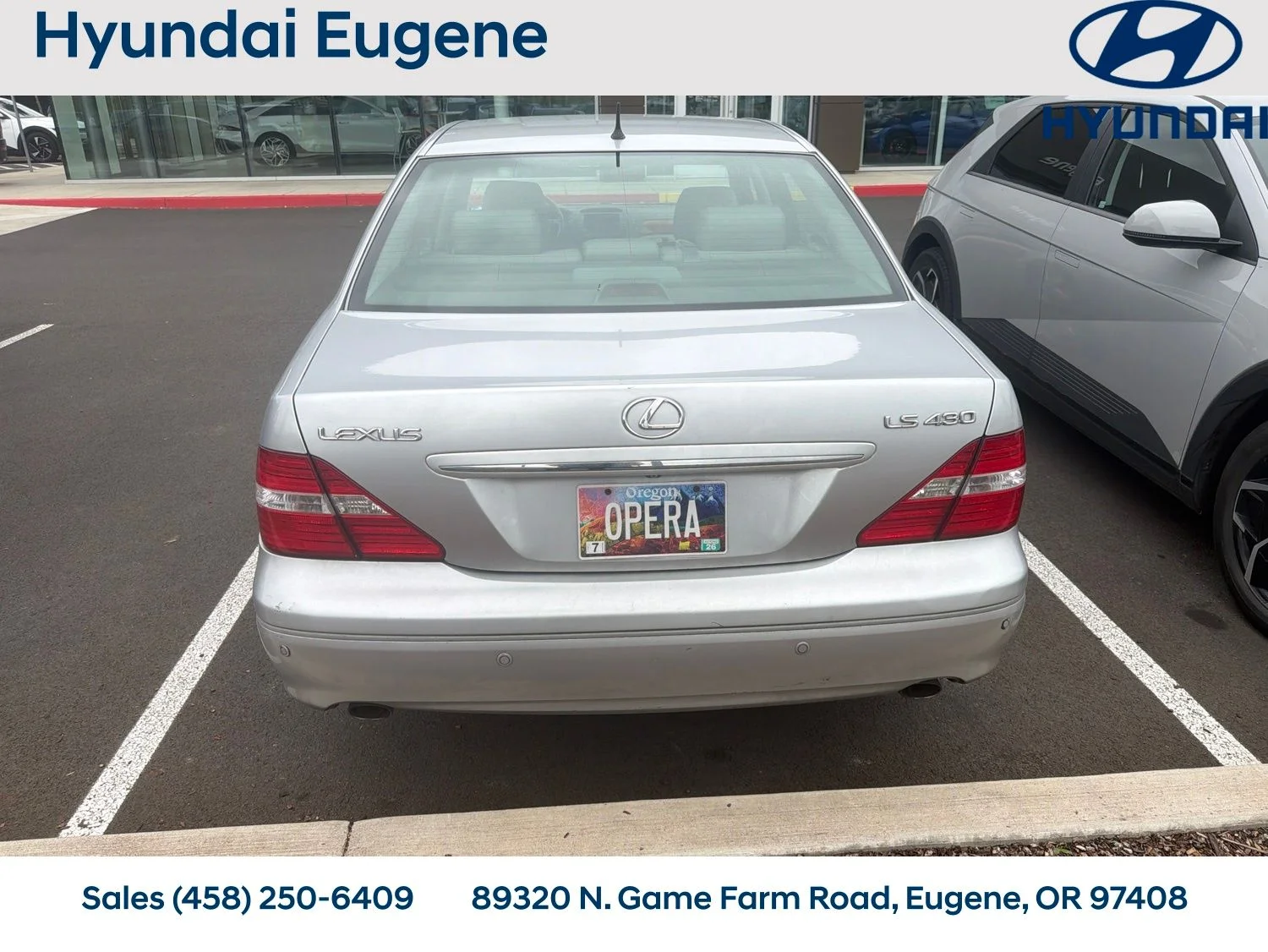 Used 2006 Lexus LS 430 with VIN JTHBN36F265053574 for sale in Eugene, OR