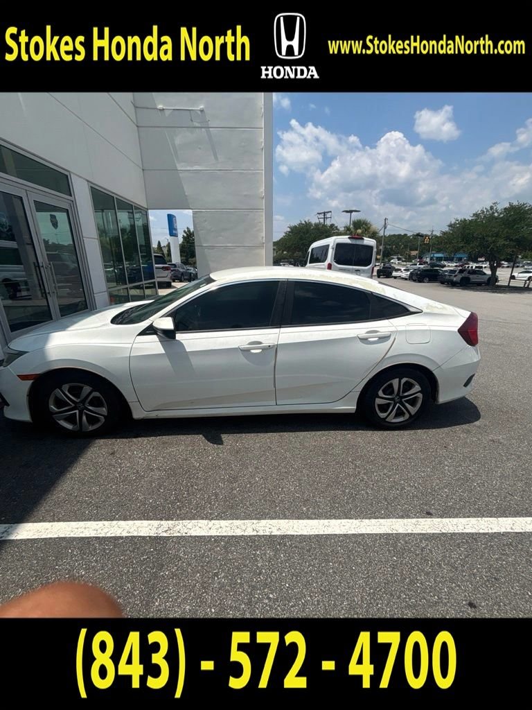 Used 2018 White Honda LX image 2