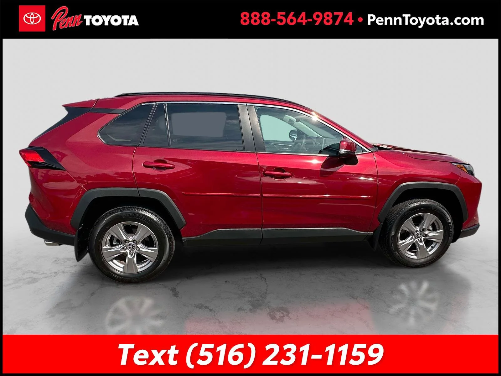 Used 2023 RUBY FLARE PEARL Toyota XLE image 2