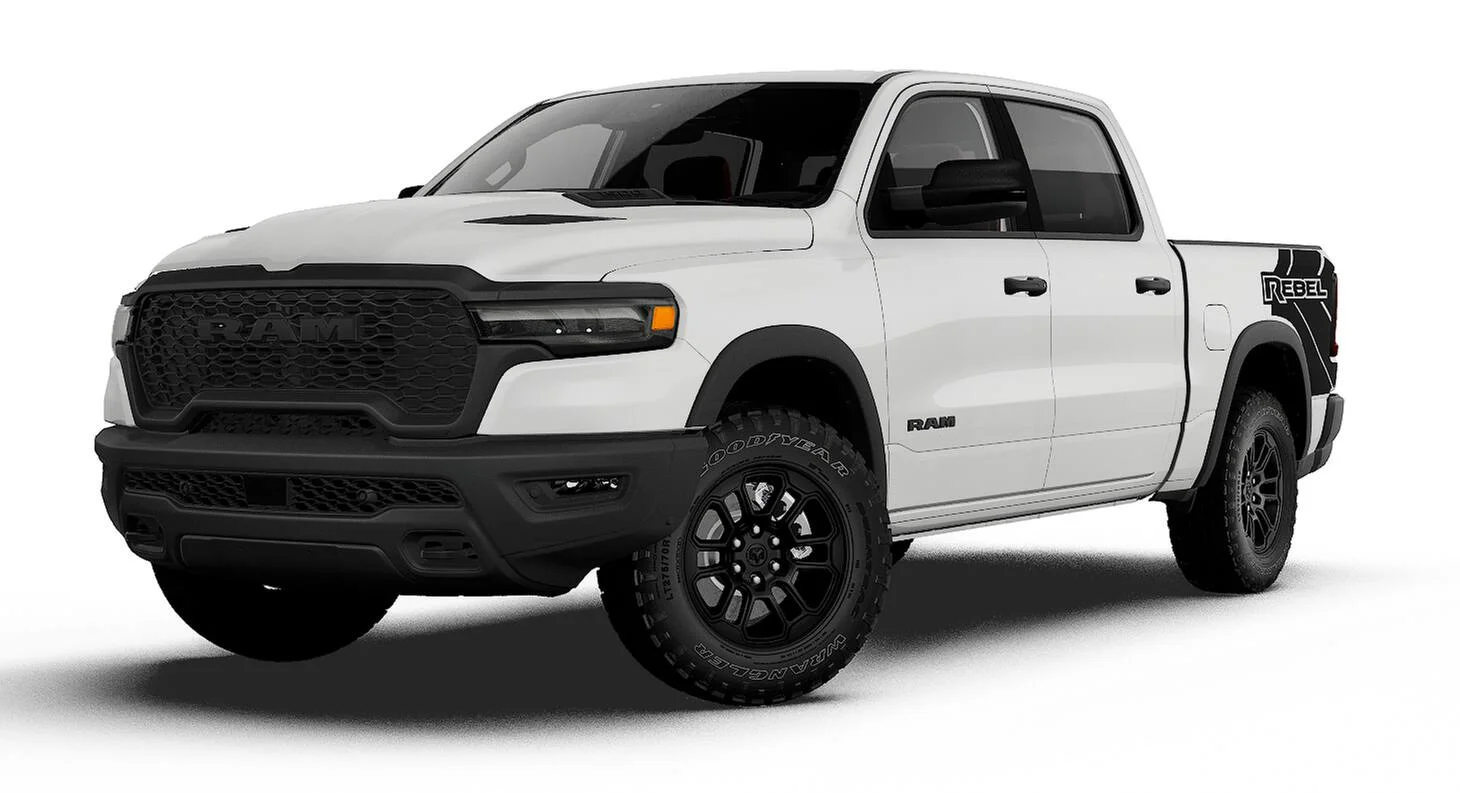 New 2027 Bright White Clear-Coat Exterior Paint RAM  image 13