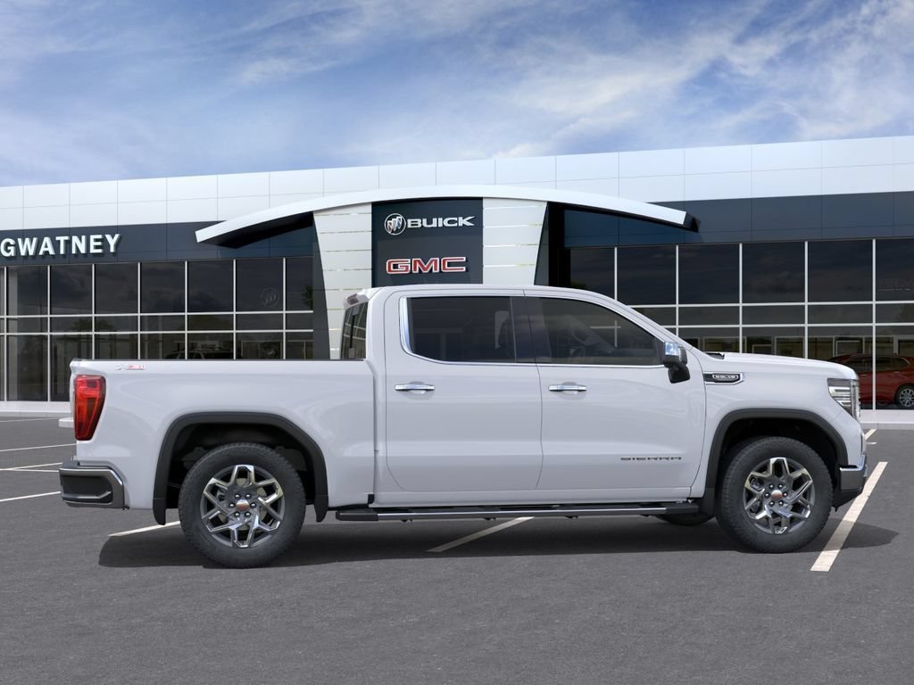 New 2026 Glacier White Tricoat GMC SLT image 5