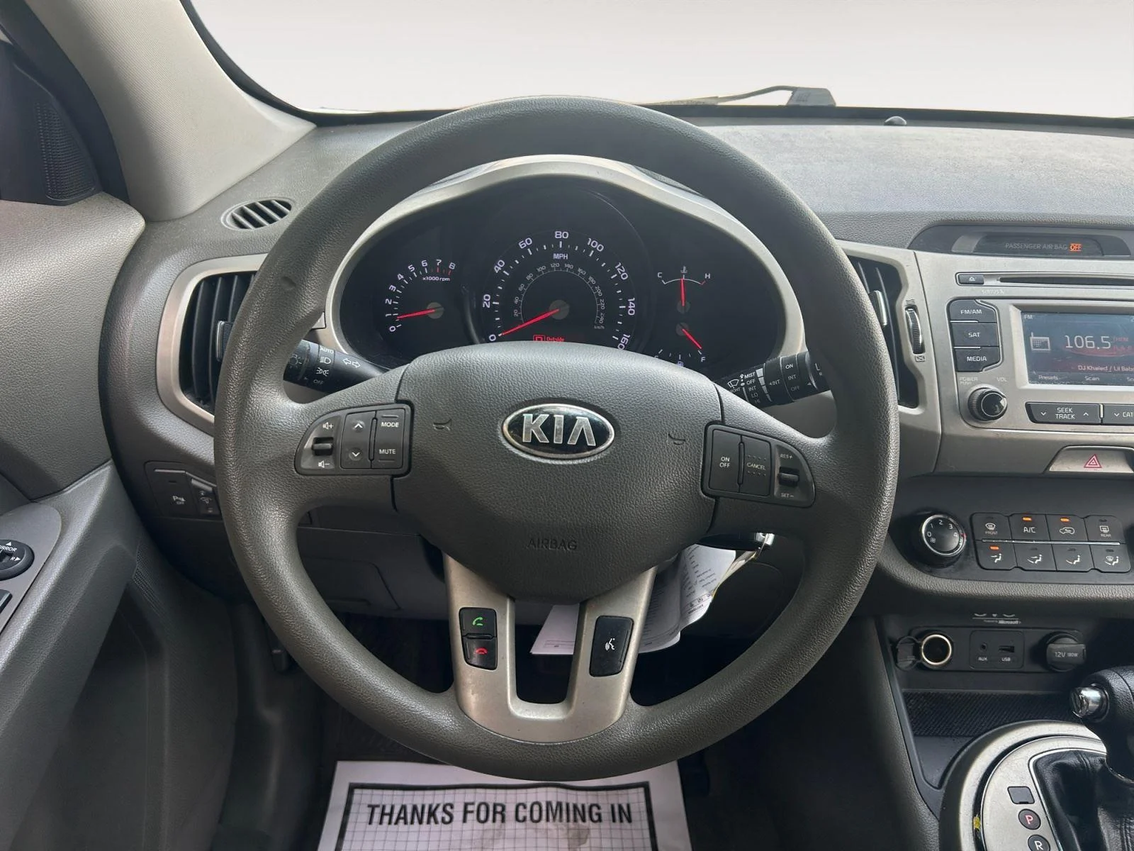 Used 2014 Clear White Kia LX image 12