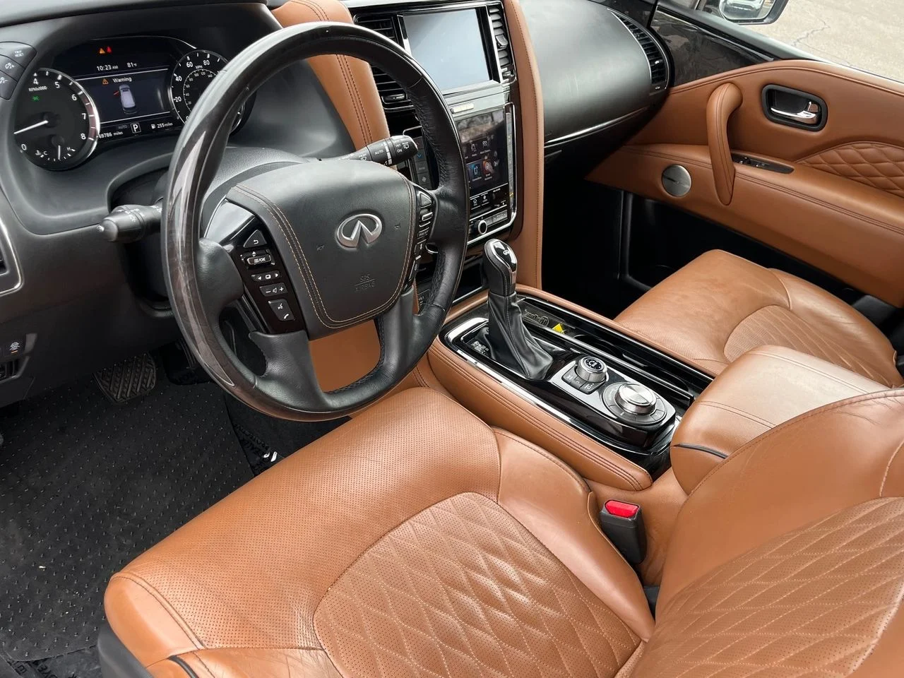 Certified Used 2021 Moonstone White INFINITI Sensory image 16