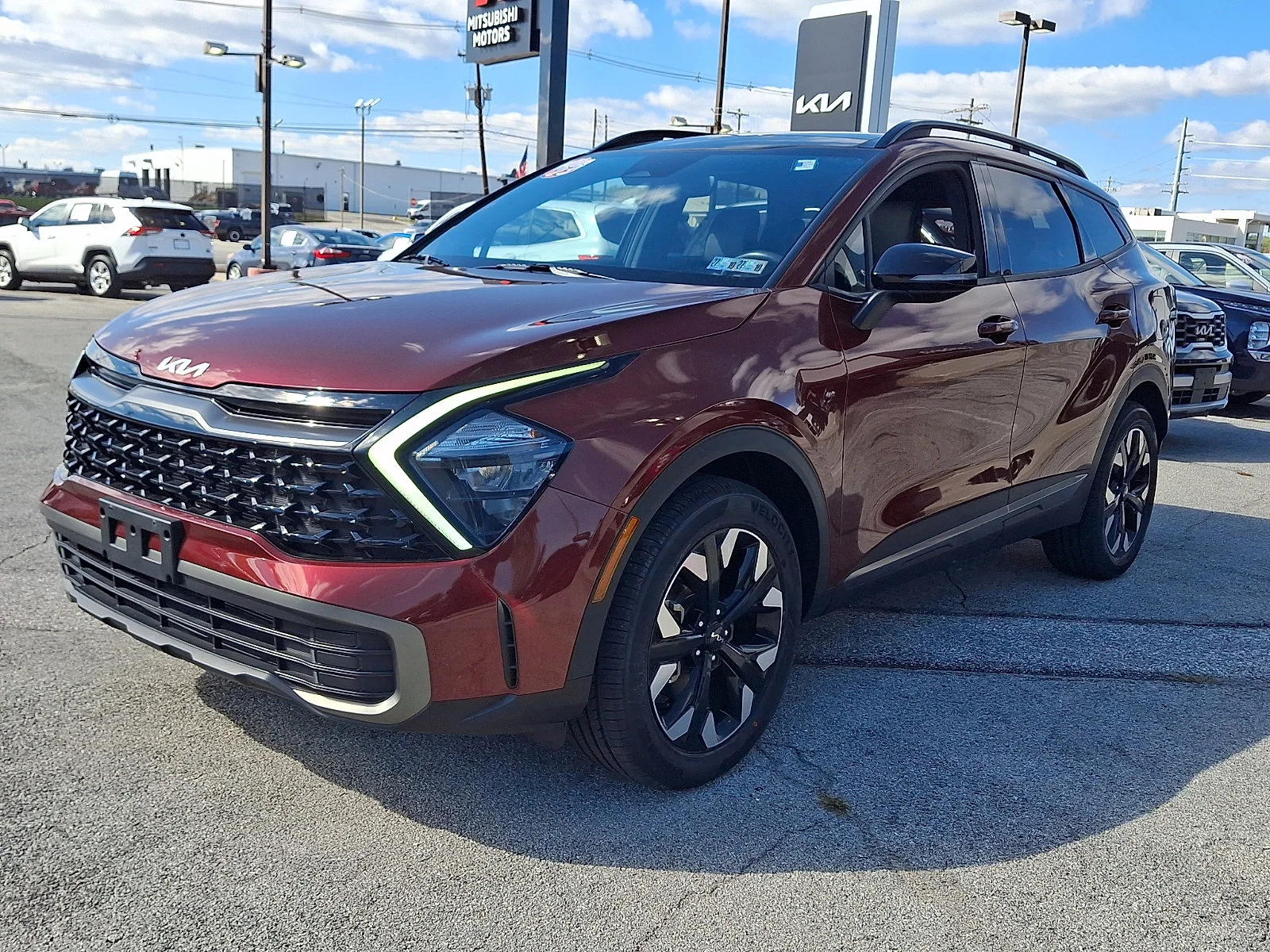 Certified Used 2023 Red Kia X-Line image 3