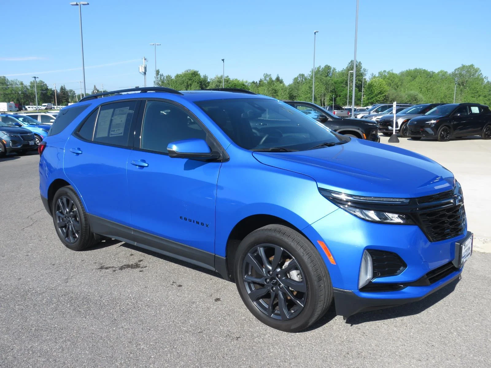 Used 2024 Riptide Blue Metallic Chevrolet RS image 5