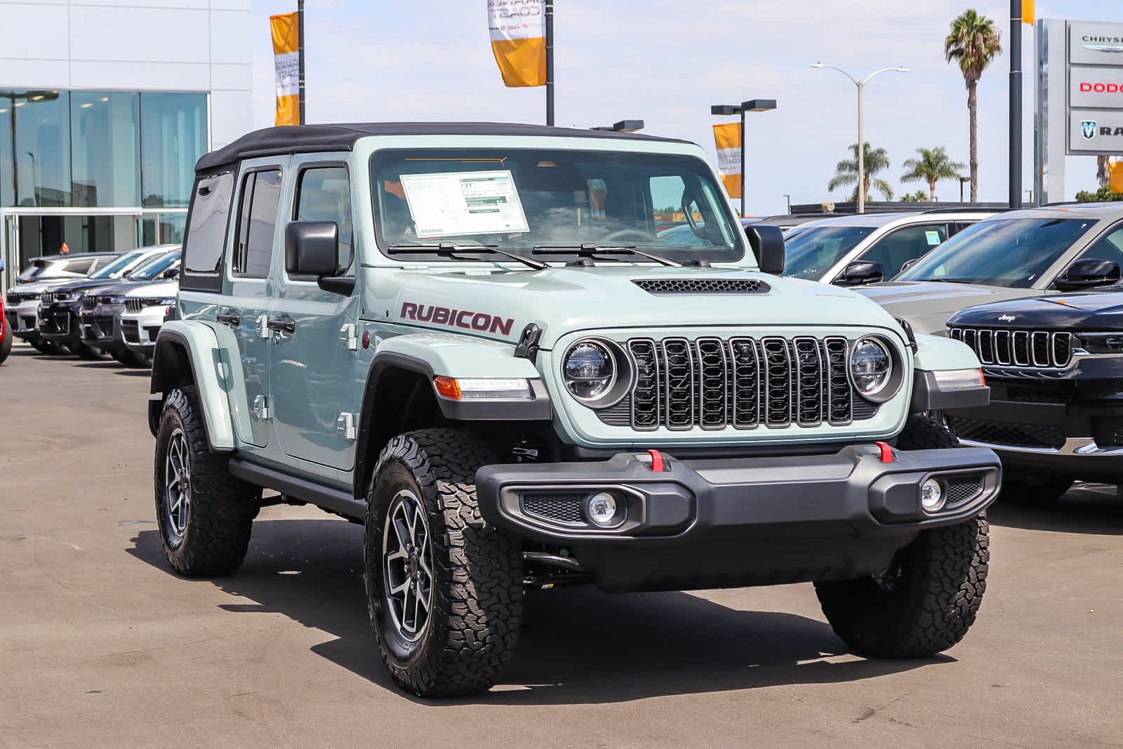 New 2027 Earl Clear-Coat Paint Jeep Rubicon image 3