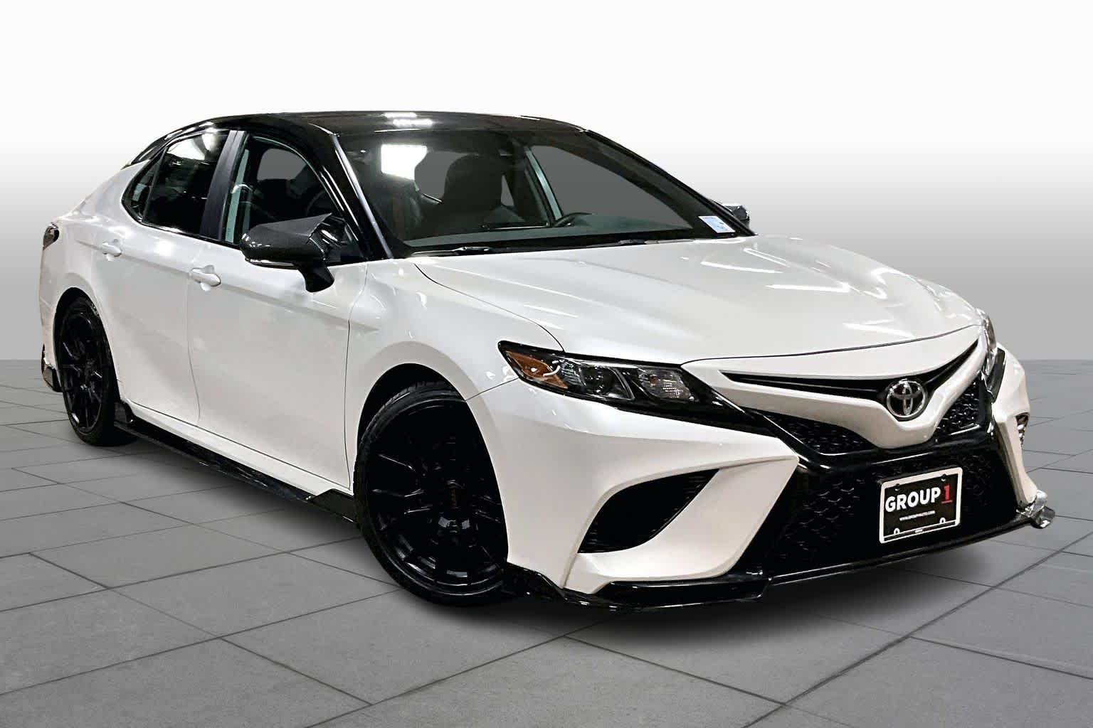 Used 2021 Wind Chill Pearl/Midnight Black Metallic Toyota TRD V6 image 3