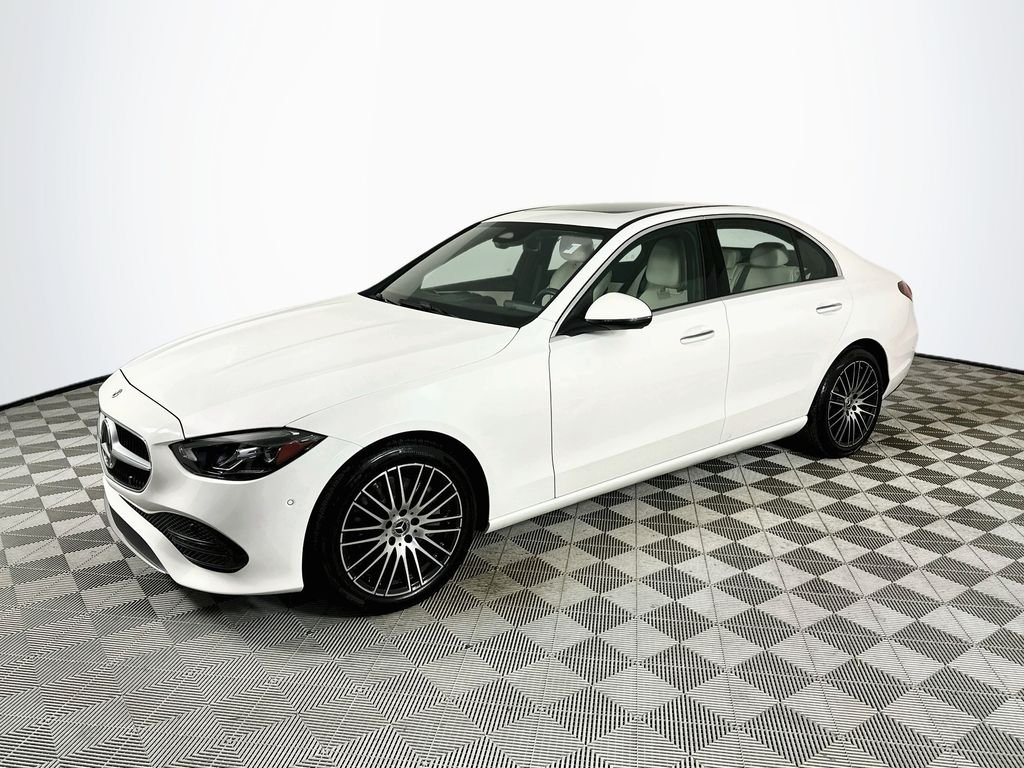 Certified Used 2025 White Mercedes-Benz C 300 image 3