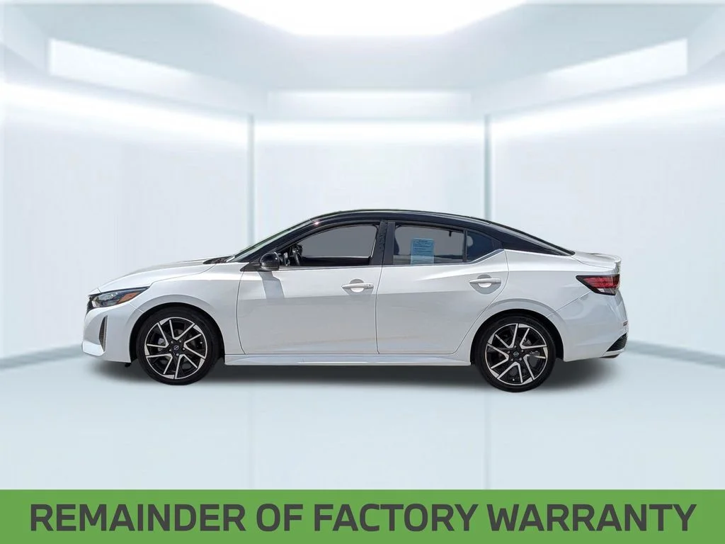 Certified Used 2025 White Nissan SR image 2