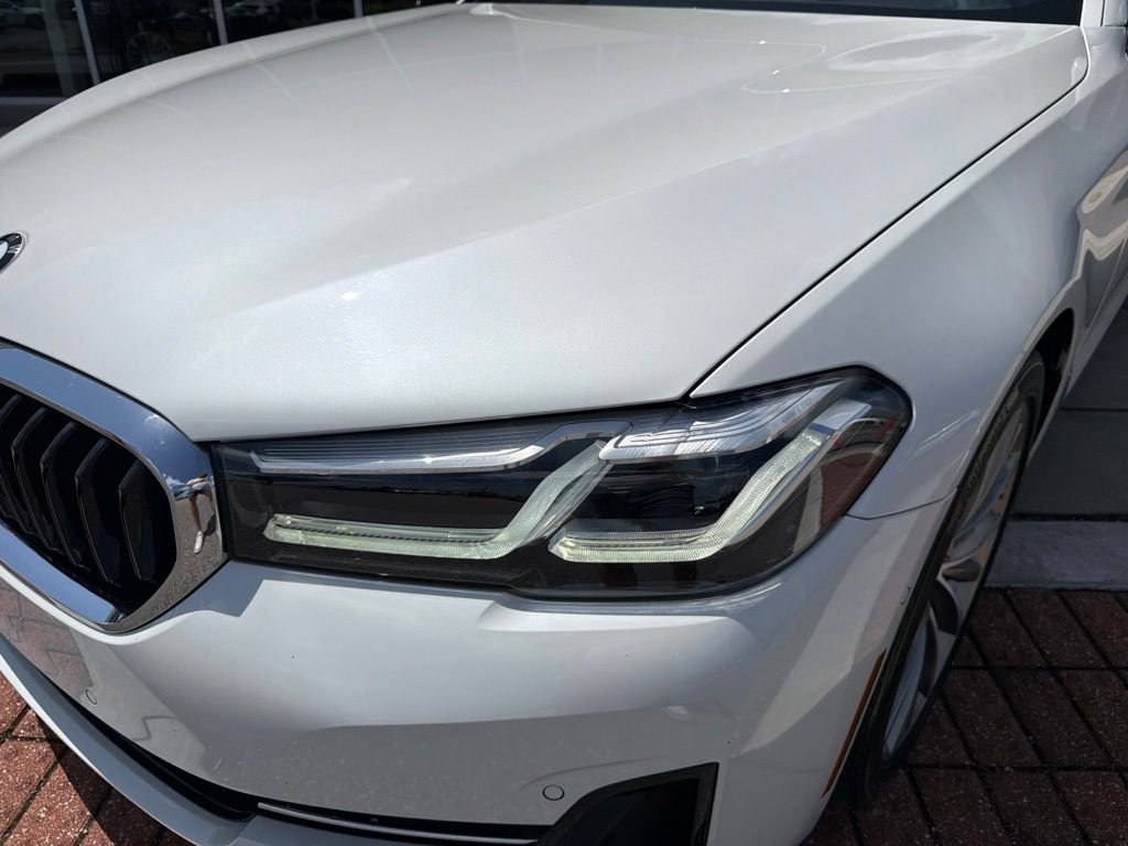 Used 2021 White BMW 530i image 12