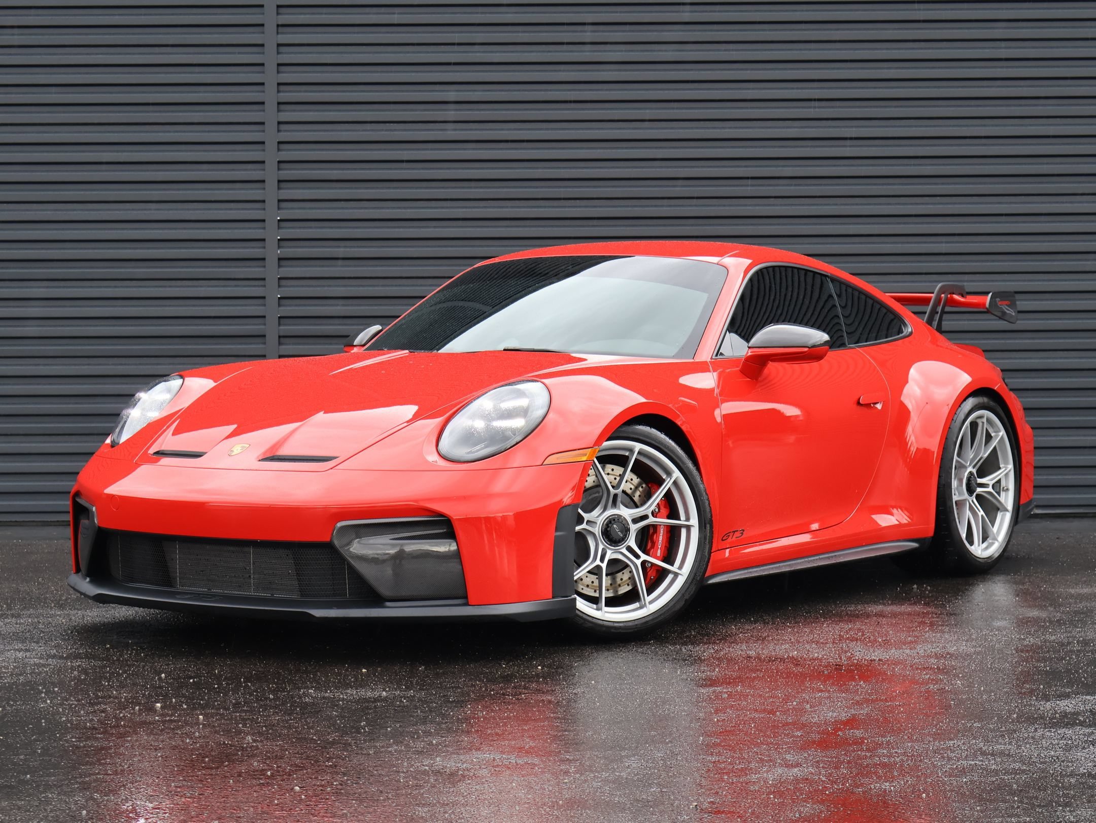 Used 2026 Guards Red Porsche GT3 image 1