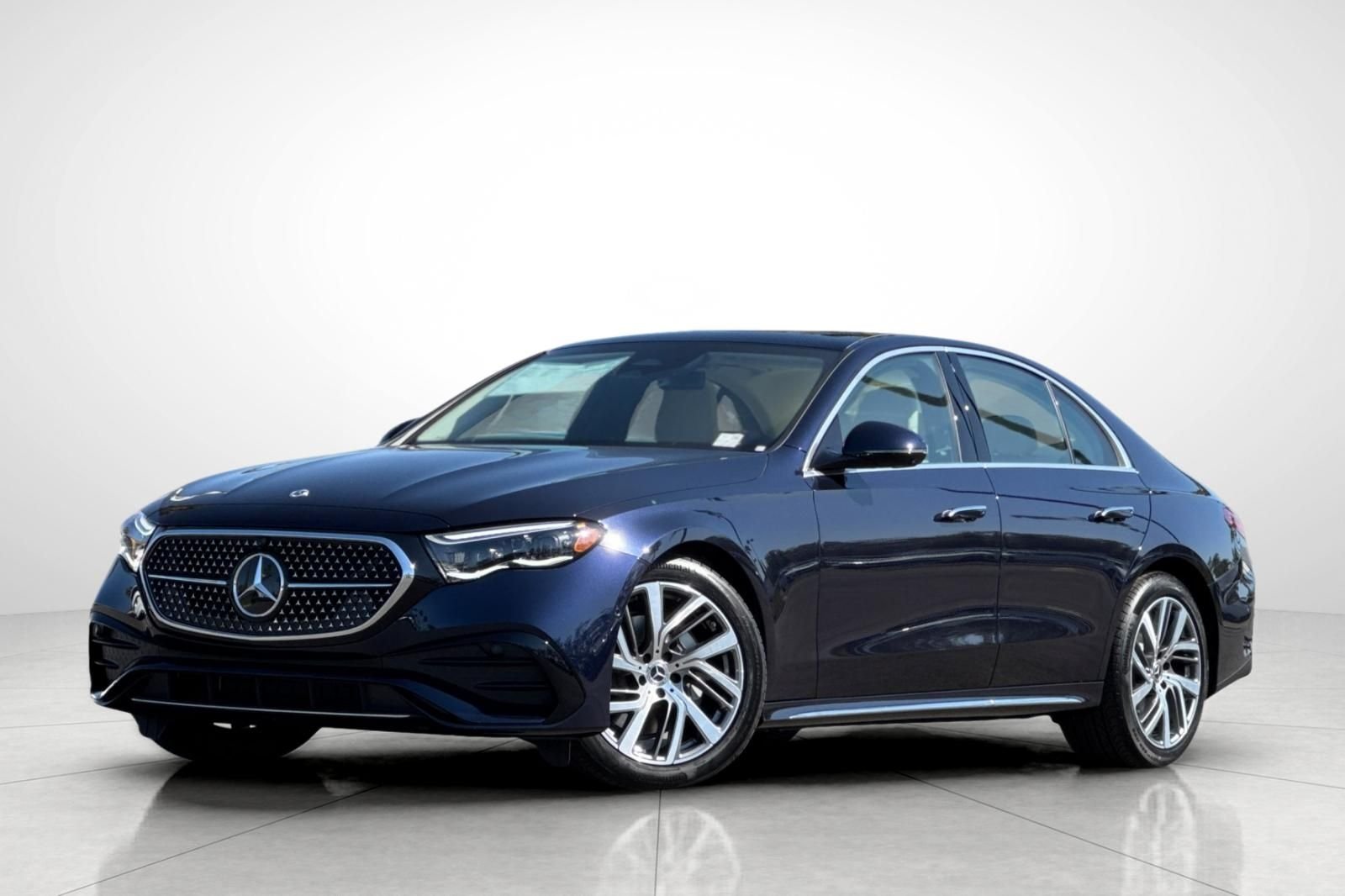 New 2026 Nautical Blue Metallic Mercedes-Benz E 350 image 1