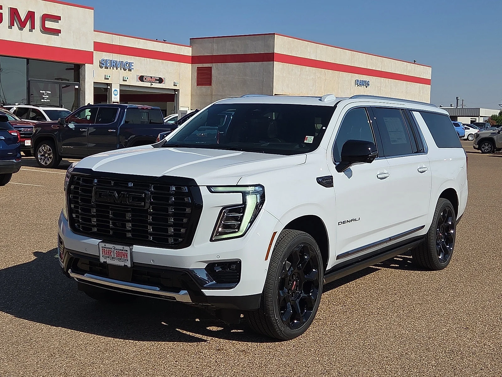 New 2026 Glacier White Tricoat GMC Denali Ultimate image 1