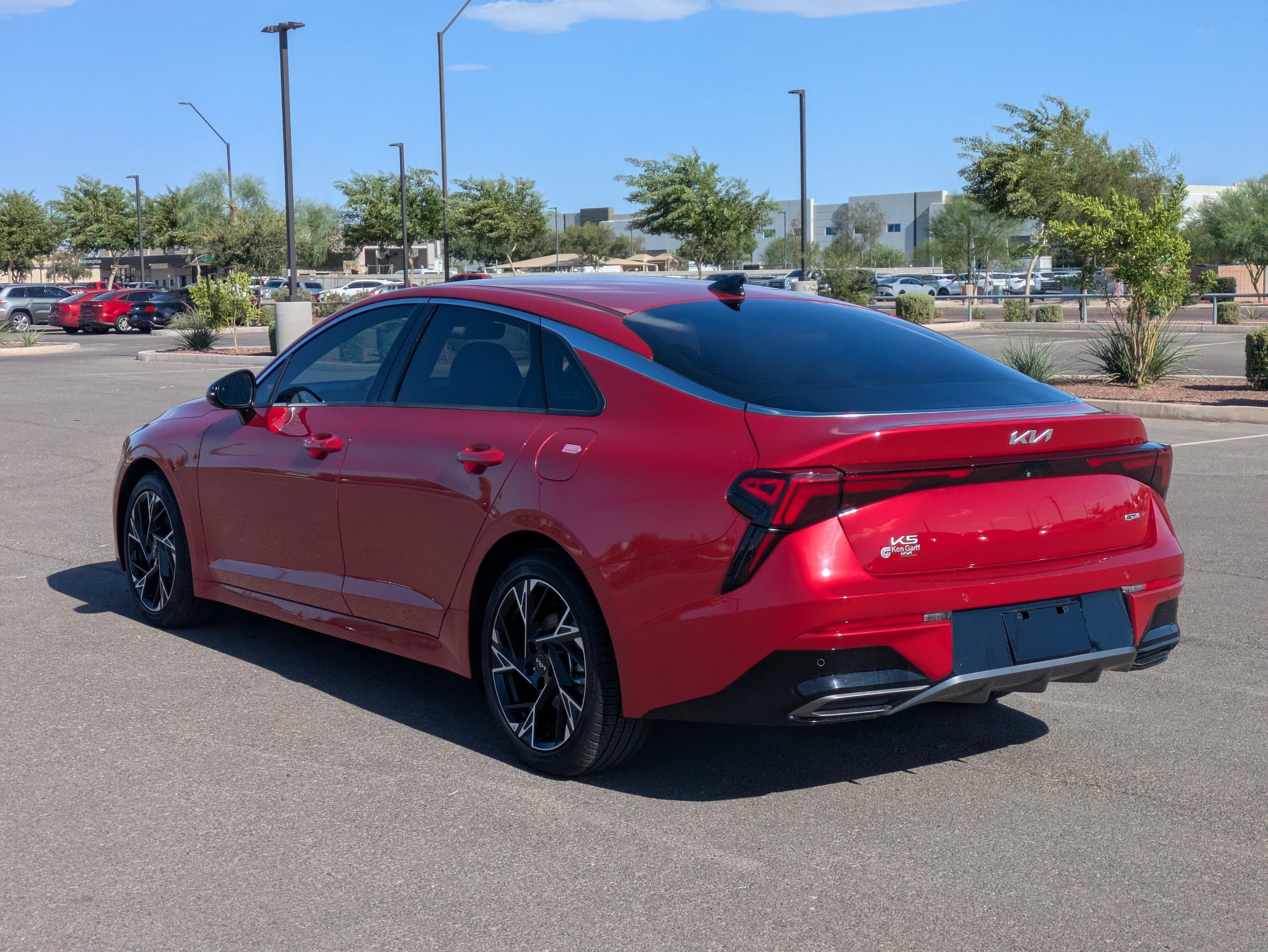 Used 2025 Runway Red Kia GT-Line image 3