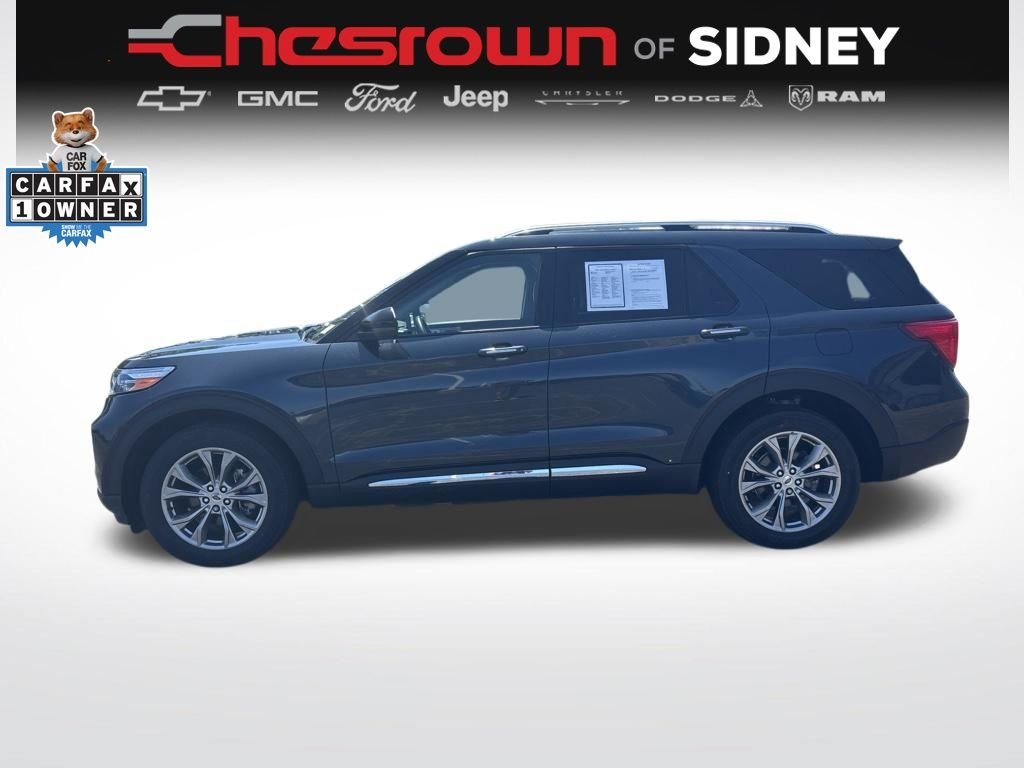 Used 2023 Blue Metallic Ford Limited image 2