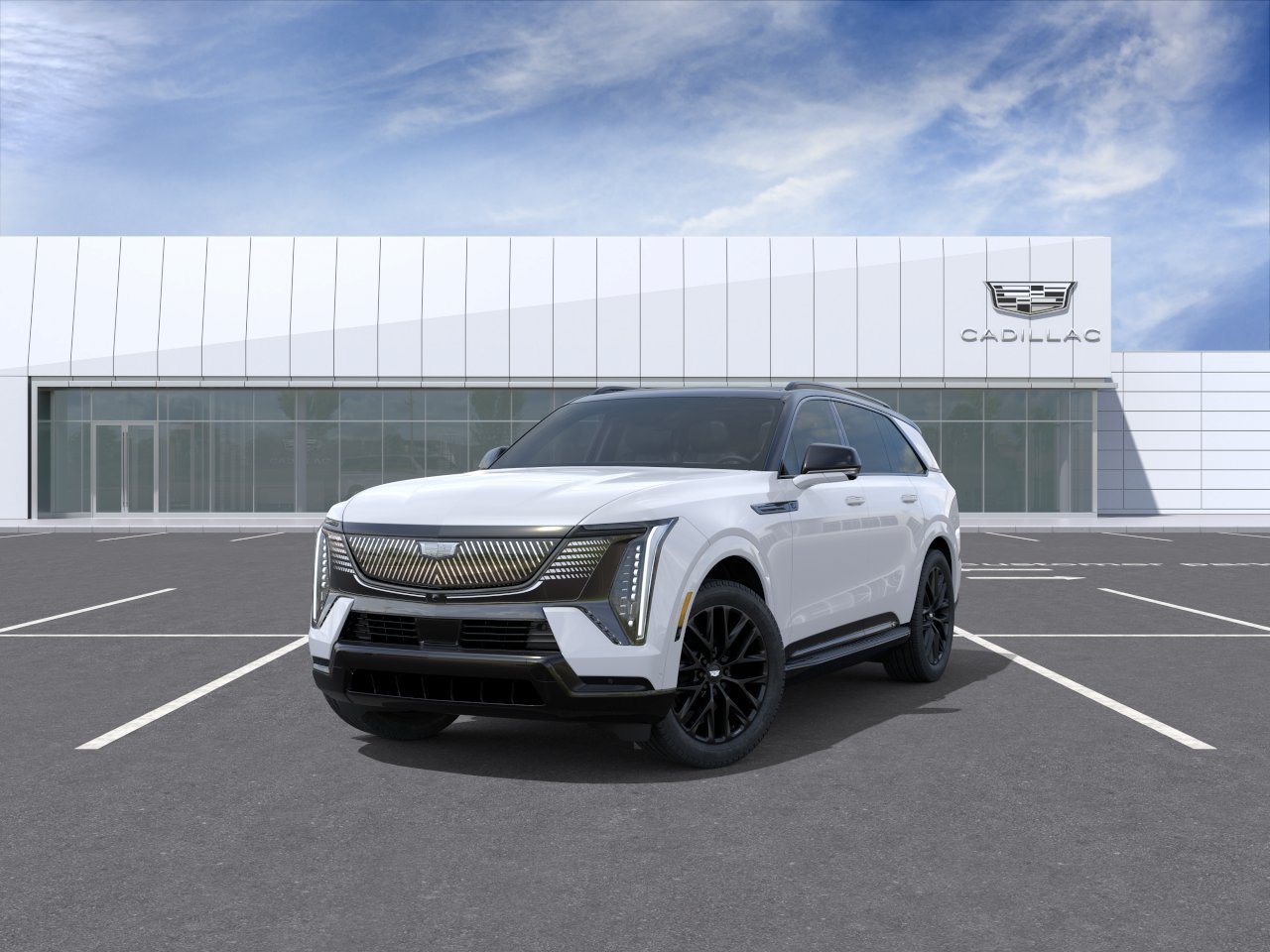 New 2026 Vibrant White Tricoat Cadillac Premium Sport image 8