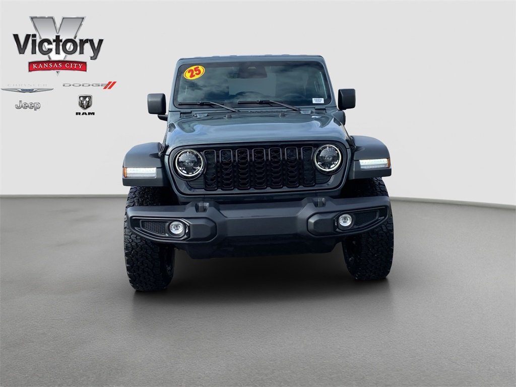 Used 2025 Jeep Wrangler 4xe Willys 4XE with VIN 1C4RJXN67SW584858 for sale in Kansas City