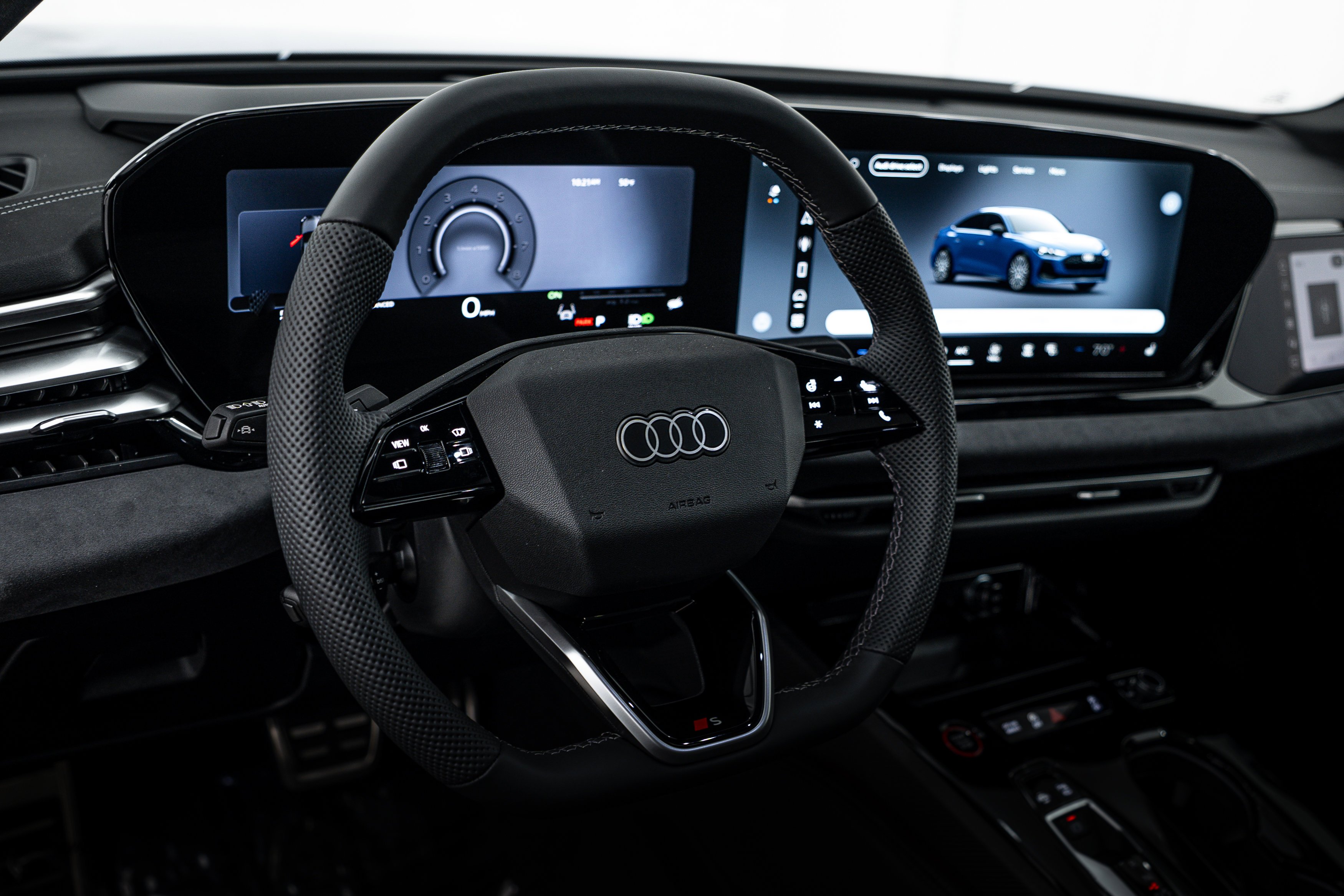 New 2026 Blue Audi Premium Plus image 13