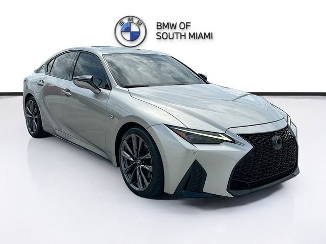 Used 2022 Silver Lexus 350 F SPORT image 1