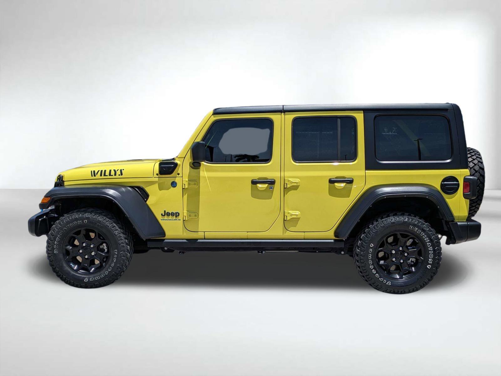 Used 2023 Yellow Jeep Willys 4xe image 8