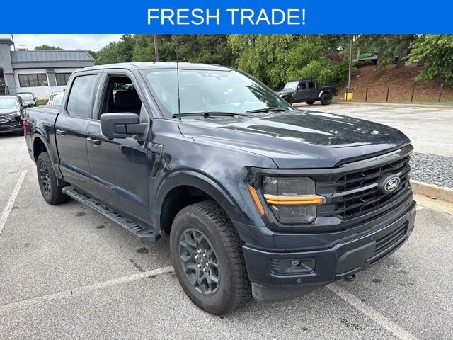 Certified Used 2025 Antimatter Blue Metallic Ford XLT image 1