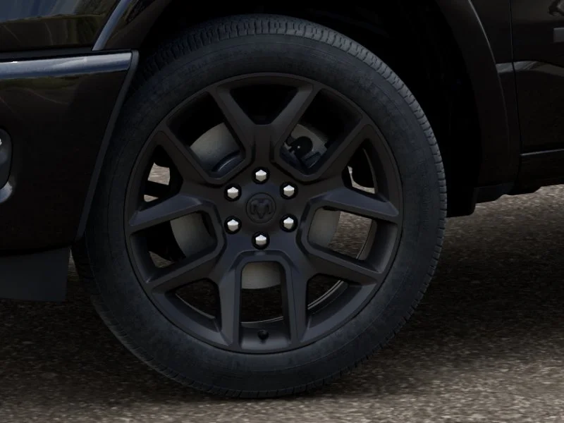 New 2027 Diamond Black Crystal Pearl-Coat Exterior Paint RAM Laramie image 5